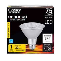 Feit PAR30 E26 (Medium) LED Bulb Bright White 75 Watt Equivalence 1 pk