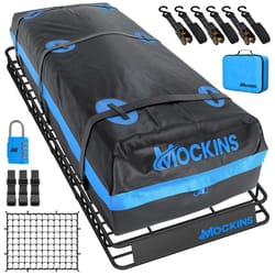 Mockins Black Rooftop Cargo Basket Set 1 pk