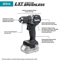 Makita 18V LXT 1/2 in. Brushless Compact Cordless Drill/Driver Tool Only