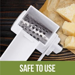 Farberware White Plastic Grater