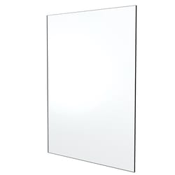 Plaskolite Optix Clear Single Acrylic Sheet 32 in. W X 40 in. L X .100 in. T Plaskolite Optix Clear Single Acrylic Sheet 32 in. W X 40 in. L X .100 in. T