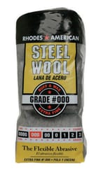 Rhodes American  000 Grade Extra Fine  Steel Wool Pad  12 pk 