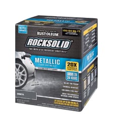Rust-Oleum RockSolid Gloss Gunmetal Floor Coat Kit 70 oz