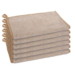 OGGI Bamboo Kitchen Cleaning Cloth 7 in. W X 9 in. L 6 pk