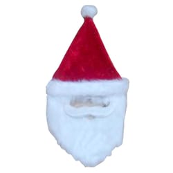 Dyno Red/White Bearded Santa Indoor Christmas Decor 26 in.
