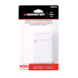 Monster Just Hook It Up 0 ft. L Surface Mount Housing CAT 5E