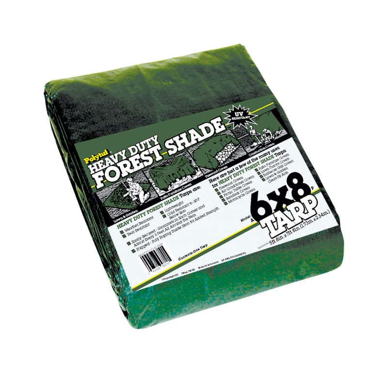 DeWitt Polytuf 6 ft. W X 8 ft. L Heavy Duty Polyethylene Tarp Green Ace Hardware