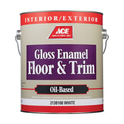 Ace Gloss White Oil-Based Floor Paint 1 gal