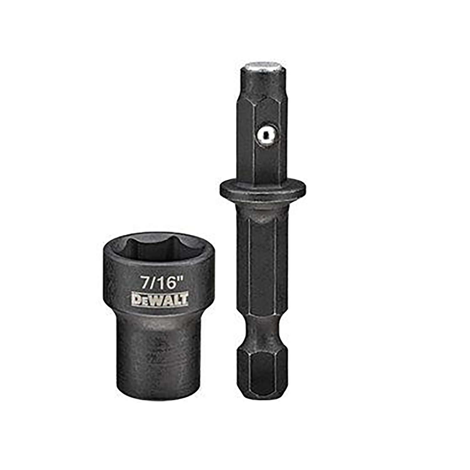 DeWalt Impact Ready 7/16 in. Black Oxide Cleanable Nut Driver 2 pc. Ace Hardware