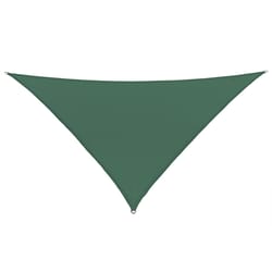 Coolaroo Polyethylene Triangle Shade Sail Canopy 12 ft. W X 12 ft. L