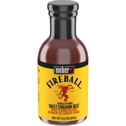 Weber Sazerac Fireball BBQ Sauce 14.3 oz