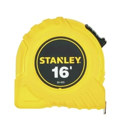 Stanley 16 ft. L X 0.75 in. W Compact Tape Measure 1 pk