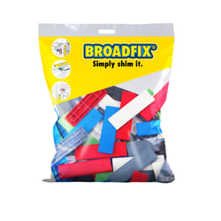 Broadfix 1.1 in. W X 3.94 in. L Plastic Shim 200 pk