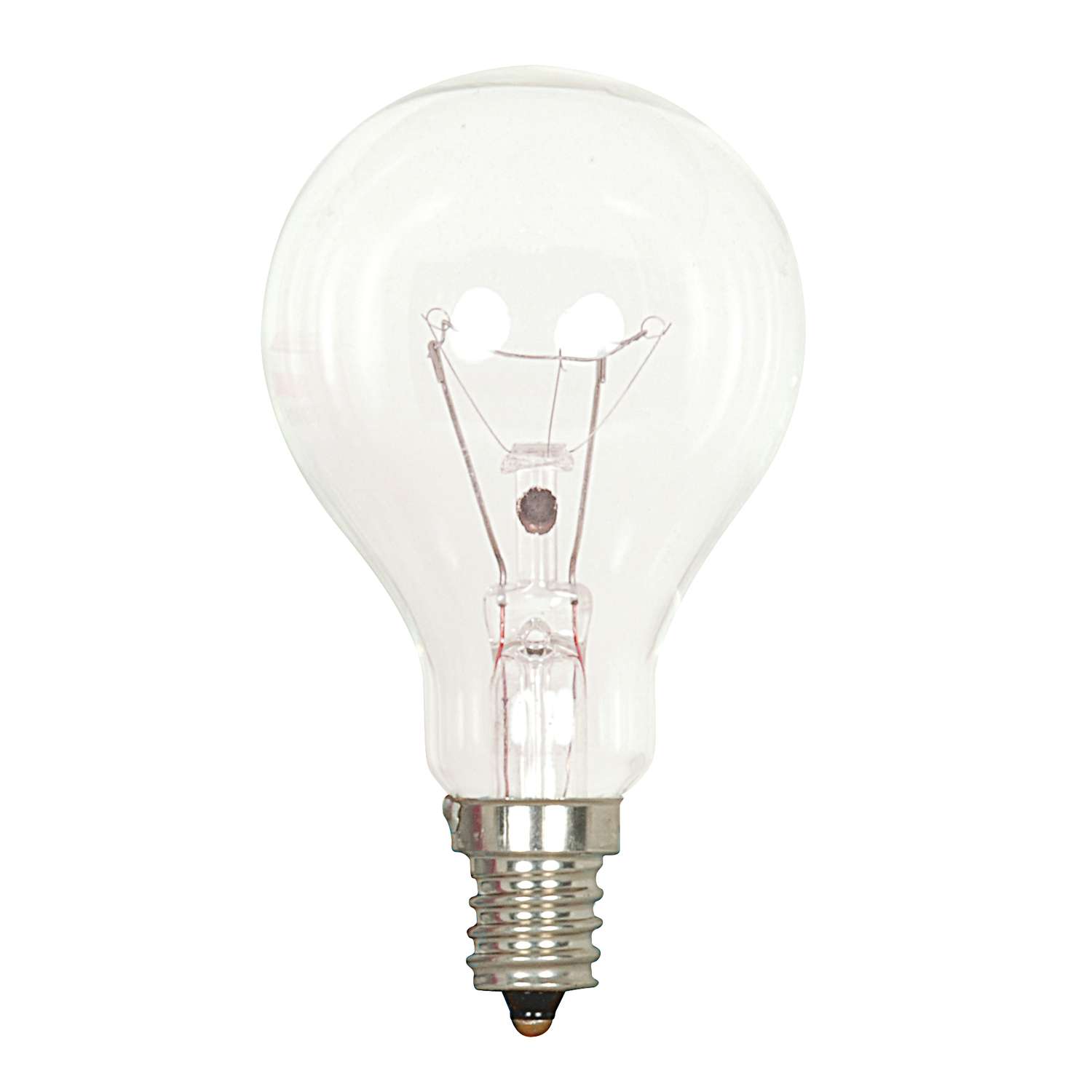 Satco 60 watts A15 ALine Incandescent Bulb E12 (Candelabra) Soft White