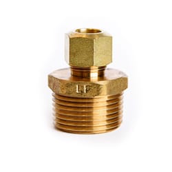 ATC 3/8 in. Compression X 3/4 in. D MPT Brass Connector