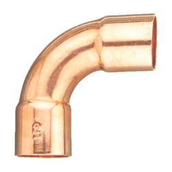 NIBCO 1/2 in. Sweat X 1/2 in. D Copper Copper Long Turn Elbow 1 pk