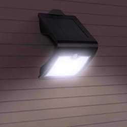 Feit LED Motion-Sensing Solar Powered LED Black Security Light