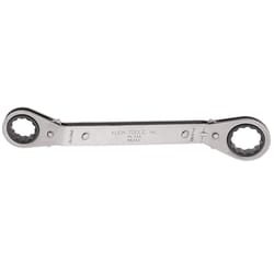 Klein Tools 3/4 in. X 7/8 in. SAE Ratcheting Box Wrench 9-1/8 in. L 1 pc