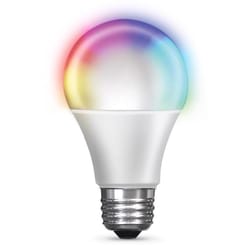 Feit Smart Home A19 E26 (Medium) Smart-Enabled LED Bulb Color Changing 60 Watt Equivalence 3 pk
