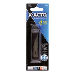 X-Acto #2 Carbon Steel Heavy Duty Replacement Blade 1-7/8 in. L 5 pk