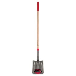 Truper Tru-Tough 58 in. Steel Square Transfer Shovel Wood Handle