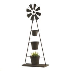 Summerfield Terrace 41.5 in. H Brown Iron Plant Stand