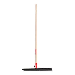 Razor-Back 60.5 in. Steel Scooper and Rake Set Wood Handle