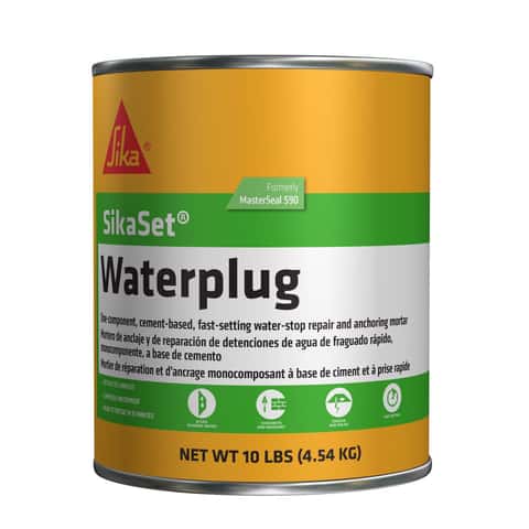 Master Builders MasterSeal 590 Hydraulic Cement 10 lb Master Builders MasterSeal 590 Hydraulic Cement 10 lb