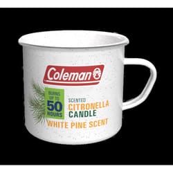 Coleman Citronella Tin Candle Solid For Mosquitoes 10.2 oz