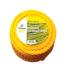 Wellington 1/2 in. D X 100 ft. L Yellow Twisted Polypropylene Rope