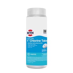 HTH Pool Care 1" Tablet Chlorinating Chemicals 1.5 lb