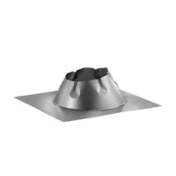 DuraVent DuraPlus 6 in. D Galvanized Steel Adjustable Fireplace Roof Flashing