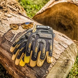 STIHL Outdoor PRO Gloves Black/Yellow XL 1 pair