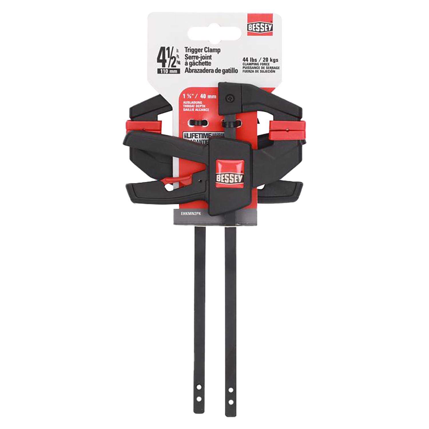 BESSEY QRCC4 4 3/8 In. Quick Release C-Clamp