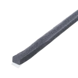 M-D BUILDING PRODUCTS Gray Foam Weather Stripping Tape For Doors and Windows 204 in. L X 0.38 in.