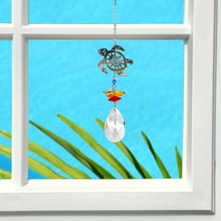 Woodstock Chimes Multi-color Turtle Wind Chime