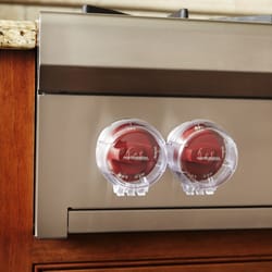North States Toddleroo Clear Plastic Appliance Knob Cover 5 pk