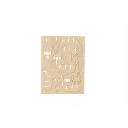 Kikkerland Cat 3D Puzzle Multicolored