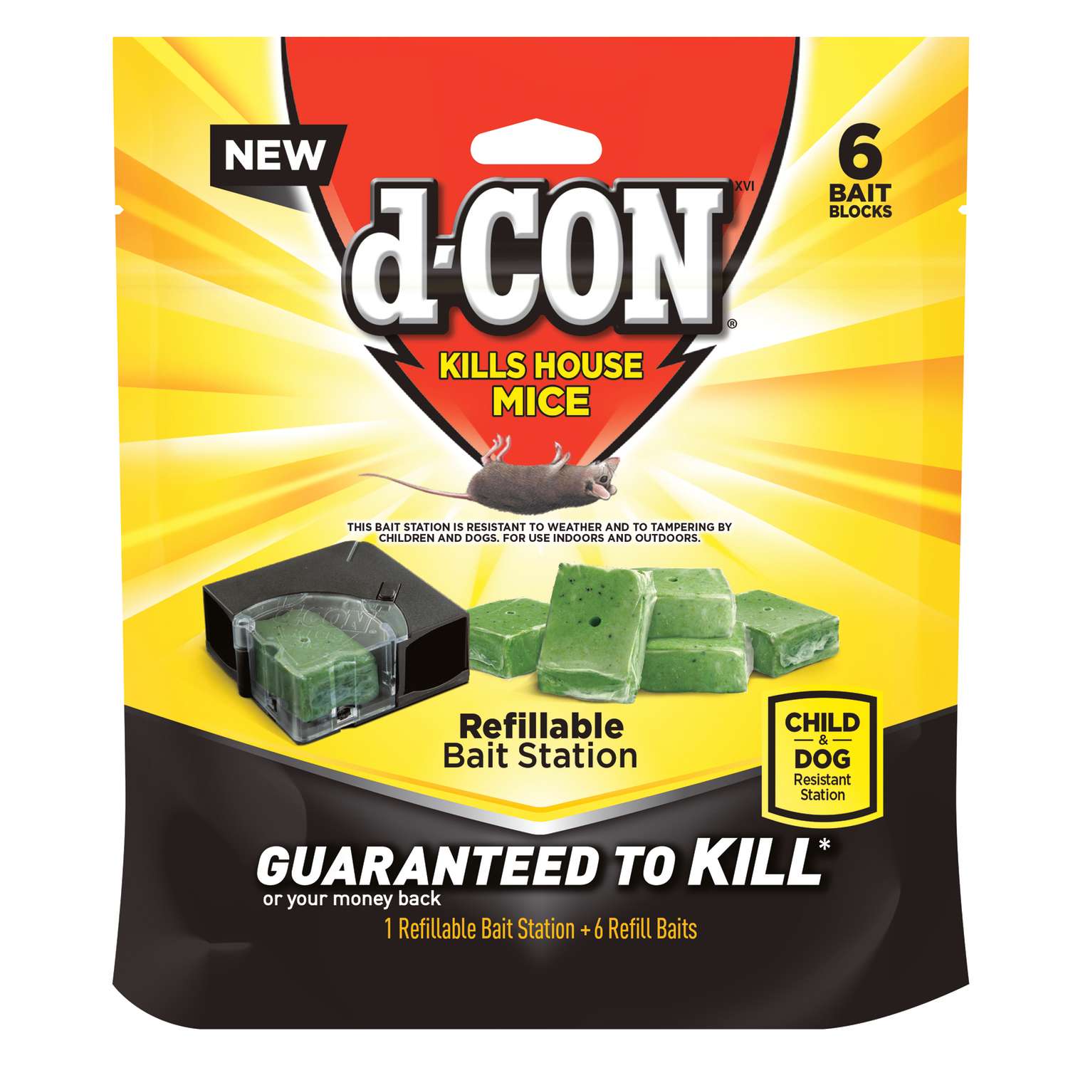 D-Con Bait Station Blocks For Mice - Ace Hardware