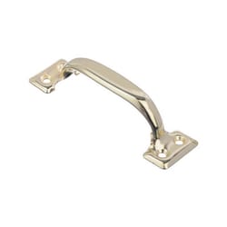 Ace 5.5 in. L Bright Brass Gold Steel Utility Pull