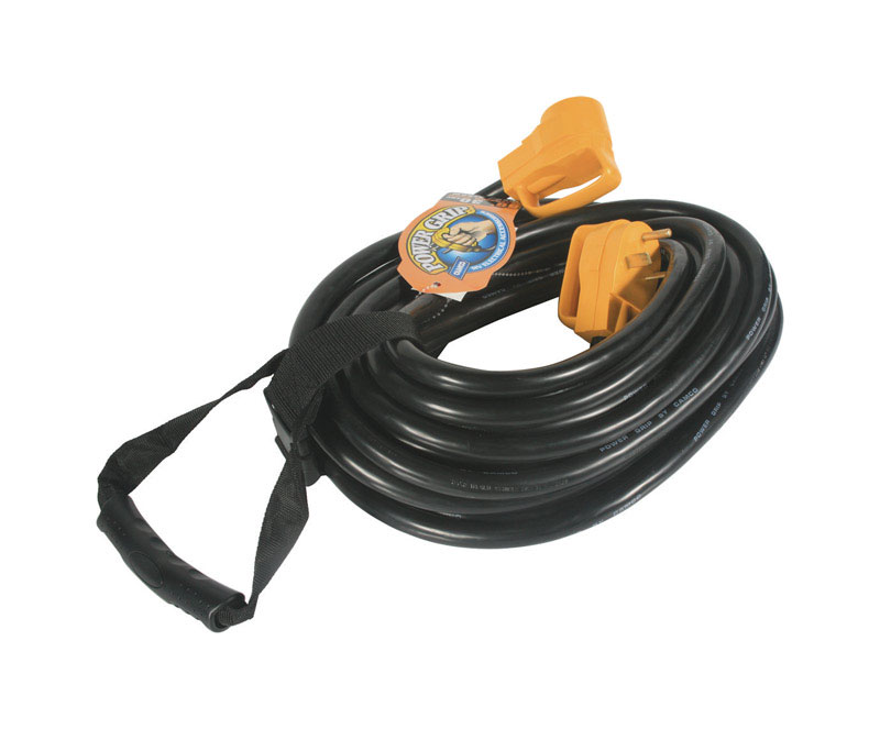 Camco PowerGrip 50 ft. 30 amps Extension Cord 1 pk -  55197