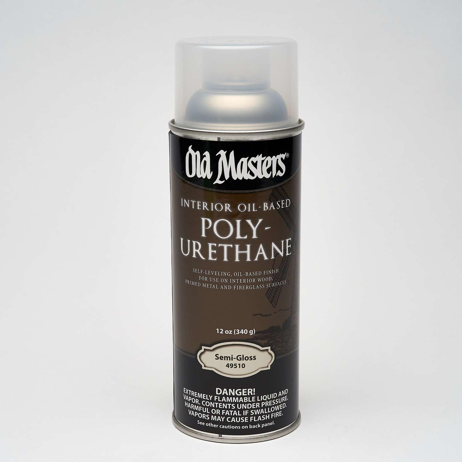 Old Masters SemiGloss Clear OilBased Polyurethane Spray 12.8 oz