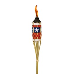 TIKI Multi-color Bamboo 57 in. Bamboo Torch 1 pc