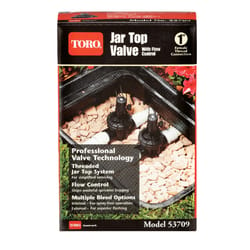 Toro Jar Top Valve with Flow Control 1 in. 150 psi