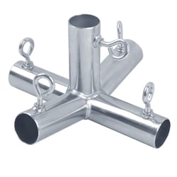 AHC P5F 1-1/2 in. Round X 1-1/2 in. D 1-1/2 in. D Galvanized Steel Canopy Fitting