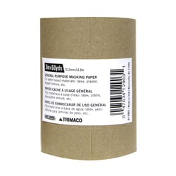 Trimaco 3 in. W X 180 ft. L Paper Masking Paper 1 pk