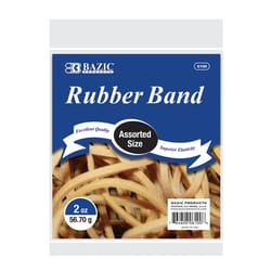 Bazic Products Assorted Sized Rubber Bands 2 oz