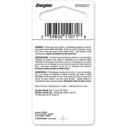 Energizer Silver Oxide 379 1.5 V 0.01 mAh Electronic/Watch Battery 1 pk