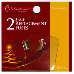 Celebrations Christmas Replacement Fuses 2 pc