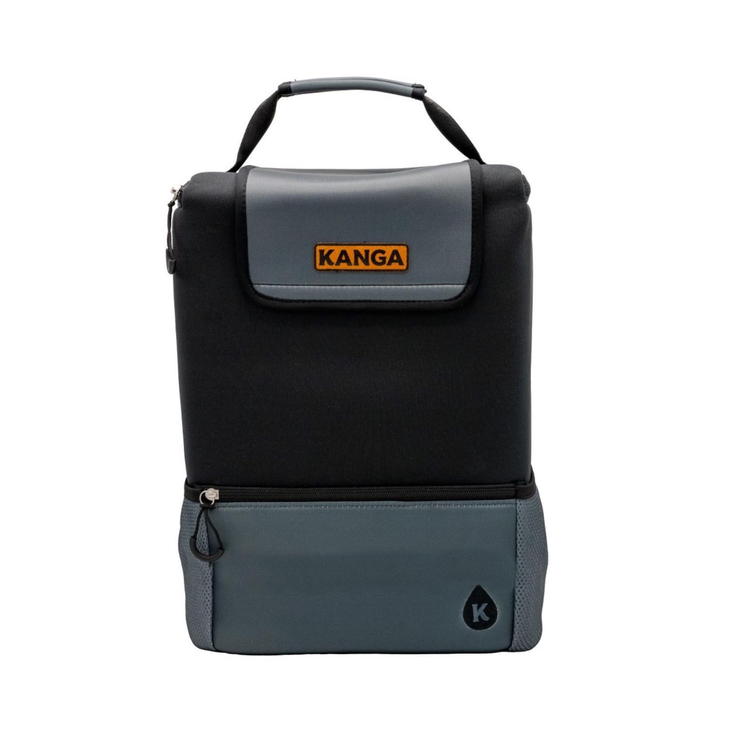 Kanga Midnight Black/Gray 24 cans Backpack Cooler Uae Electronic uaeelectronic.com